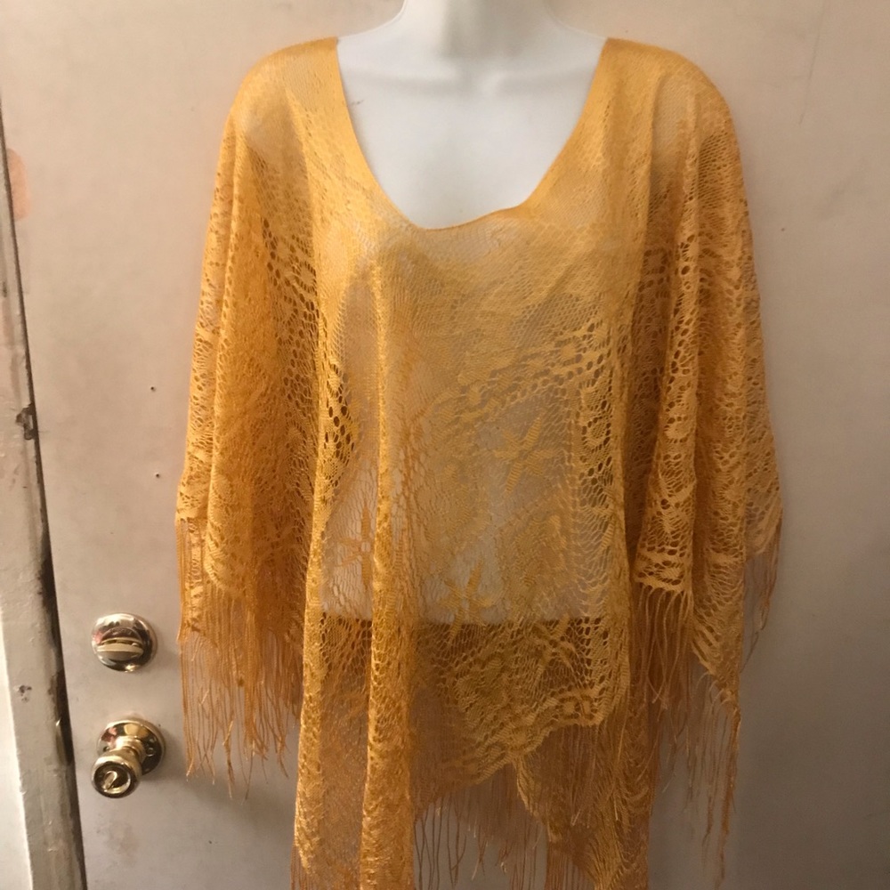 Ashley Stewart poncho